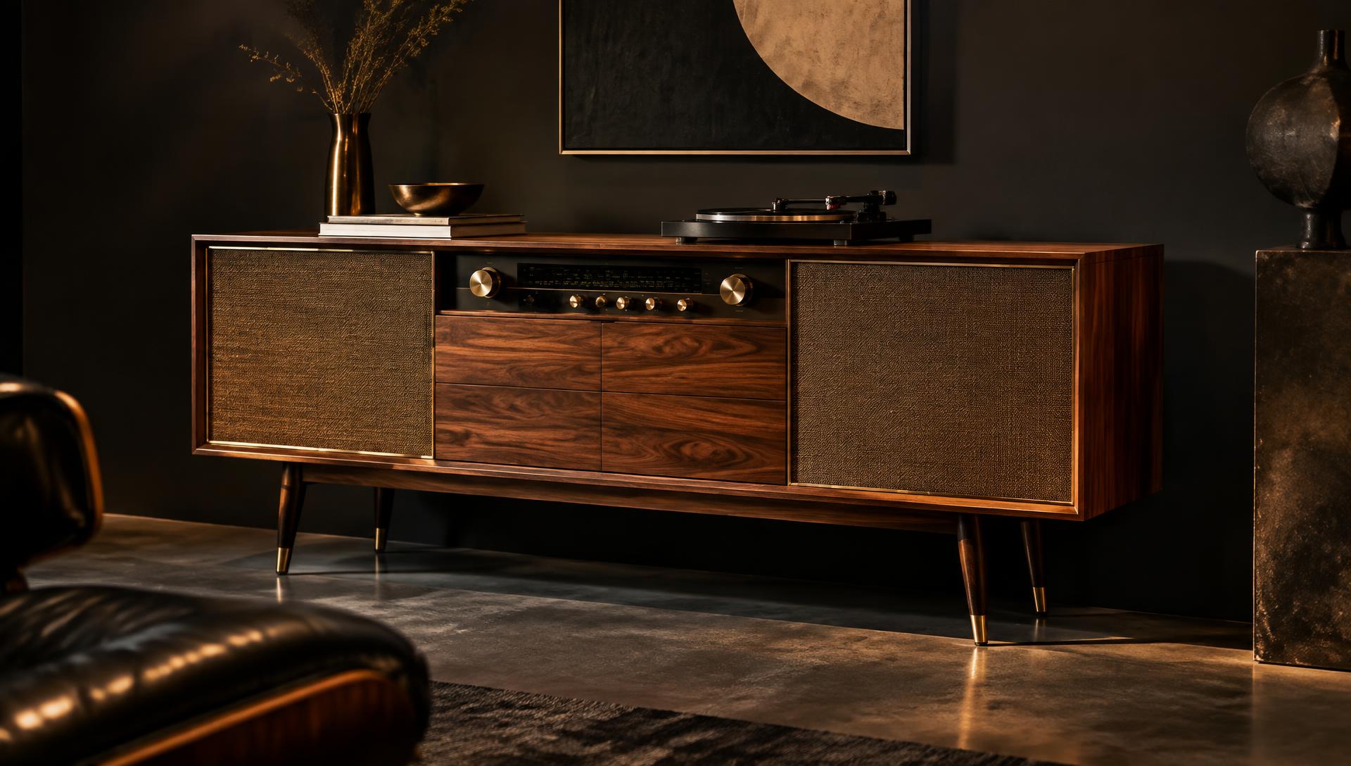 A restored Kintsugi Sound console